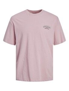 JACK & JONES T-Krekls 'Toast' dzeltens / akmens / rožkrāsas / balts