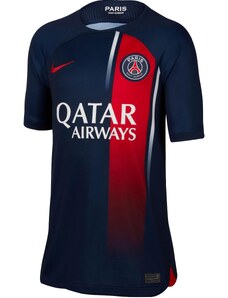 NIKE Sporta krekls 'Paris St.-Germain Stadium' tumši zils / ugunssarkans / balts