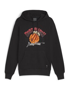PUMA Sportiska tipa džemperis 'Booster' oranžs / spilgti sarkans / melns / balts