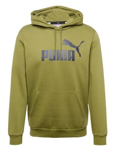 PUMA Sportiska tipa džemperis gaiši zaļš / melns