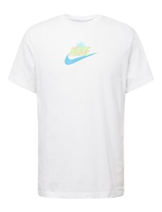 Nike Sportswear T-Krekls 'SPRING BREAK SUN' tirkīza / jūraszils / gaiši zaļš / balts