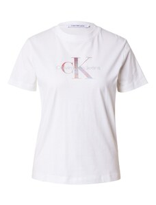Calvin Klein Jeans T-Krekls jauktu krāsu / balts