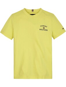 TOMMY HILFIGER T-Krekls tumši zils / dzeltens / sarkans / balts