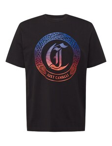 Just Cavalli T-Krekls genciāna / tumši lillā / spilgti sarkans / melns