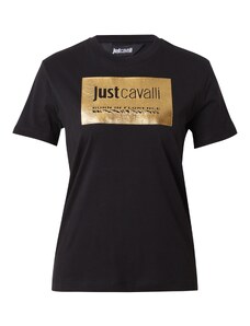 Just Cavalli T-Krekls zelts / melns