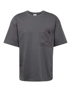 COLUMBIA Sporta krekls antracīta / melns / balts