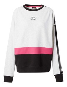 ELLESSE Sportiska tipa džemperis 'Prudence' rozā / melns / raibi balts