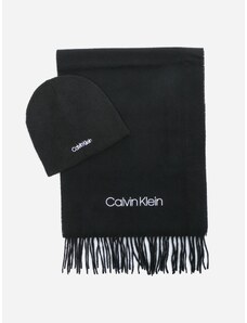 Calvin Klein - Vīriešu cepure un šalle ar vilnu