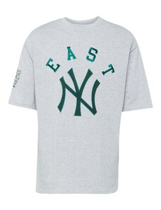 NEW ERA T-Krekls 'MLB TEAM' raibi pelēks / smaragda