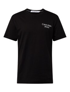 Calvin Klein Jeans T-Krekls 'Eclipse' piparmētru / melns / balts