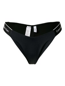 Calvin Klein Swimwear Bikini apakšdaļa 'META LEGACY' melns / balts