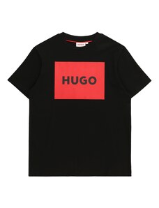 HUGO T-Krekls sarkans / melns