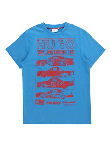 HUGO T-Krekls zils / sarkans