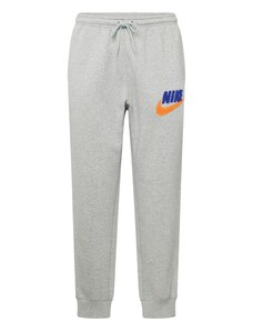 Nike Sportswear Bikses 'CLUB BB' ultramarīnzils / raibi pelēks / oranžs