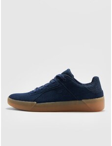 4F Vīriešu lifestyle sneakers tipa OAK ādas apavi - tumši zili