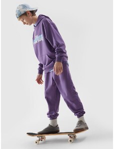 4F Jogger tipa zēnu sporta bikses - violetas