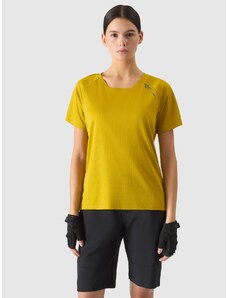 4F Sieviešu ātri žūstošs velo krekls - dzeltens