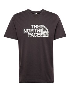 THE NORTH FACE T-Krekls 'WOODCUT DOME' melns / balts