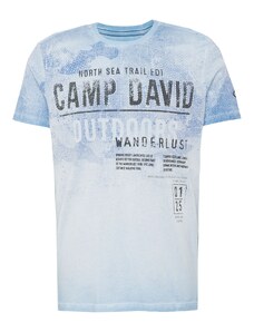 CAMP DAVID T-Krekls 'North Sea Trail' zils / debeszils / melns