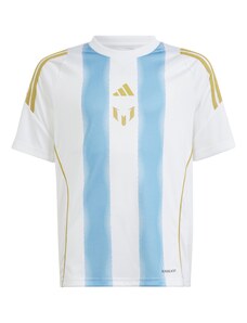 ADIDAS PERFORMANCE Sporta krekls 'Pitch 2 Street Messi' debeszils / zelts / balts