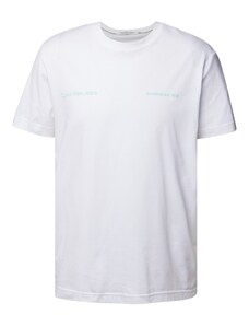Calvin Klein Jeans T-Krekls tirkīza / balts