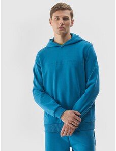 4F Vīriešu sporta džemperis hūdijs - zils