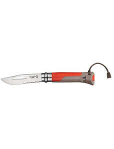 Opinel knife Outdoor Earth-Red 08