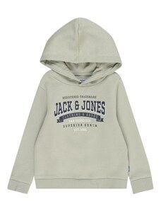 Jack & Jones Junior Sportisks džemperis naktszils / pasteļzaļš / balts