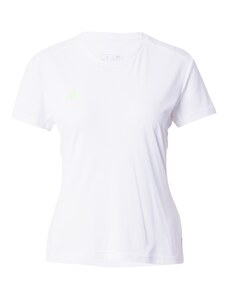 ADIDAS PERFORMANCE Sporta krekls 'Adizero Essentials' gaiši zaļš / balts