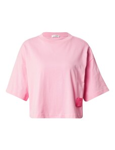 REPLAY T-Krekls rozā / melns