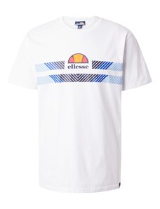 ELLESSE T-Krekls 'Aprelvie' tumši zils / debeszils / oranžs / balts
