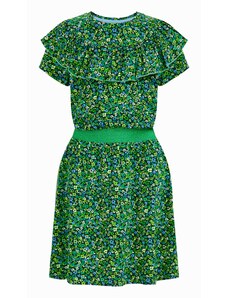 WE Fashion Kleita zaļš / jauktu krāsu