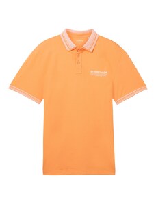 TOM TAILOR T-Krekls oranžs / balts