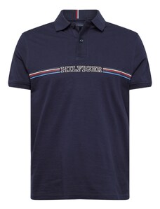 TOMMY HILFIGER T-Krekls tumši zils / jūraszils / sarkans / balts
