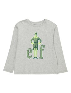 GAP T-Krekls 'ELF' raibi pelēks / zaļš / gaiši zaļš / tumši zaļš
