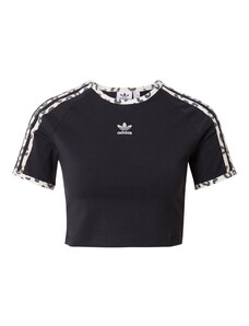 ADIDAS ORIGINALS T-Krekls bēšs / melns / gandrīz balts