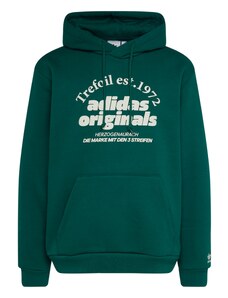 ADIDAS ORIGINALS Sportisks džemperis 'GRF' tumši zaļš / balts