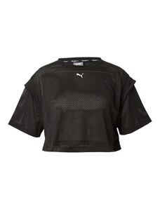 PUMA Sporta krekls 'FIT MOVE' melns / balts