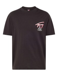 Tommy Jeans T-Krekls sarkans / melns / balts