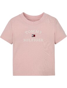 TOMMY HILFIGER T-Krekls rožkrāsas / balts