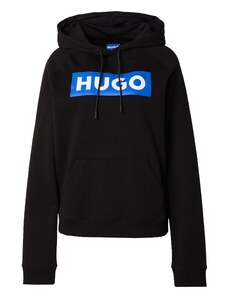 HUGO Blue Sportisks džemperis 'Dariane' jūraszils / melns / balts