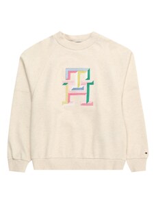 TOMMY HILFIGER Sportisks džemperis bēšs / zaļš / lillā / rozā
