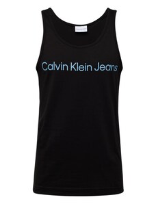 Calvin Klein Jeans T-Krekls 'INSTITUTIONAL' debeszils / melns
