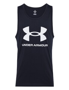 UNDER ARMOUR Sporta krekls melns / balts