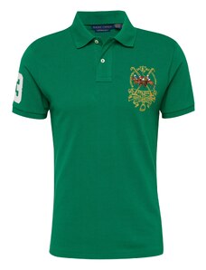 Polo Ralph Lauren T-Krekls dzeltens / zaļš / balts