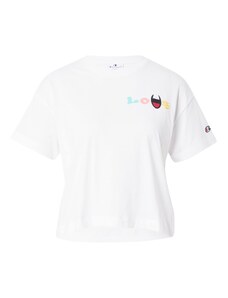Champion Authentic Athletic Apparel T-Krekls debeszils / dzeltens / rožkrāsas / balts