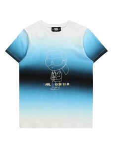 Karl Lagerfeld T-Krekls debeszils / tumši zils / gaiši dzeltens / gandrīz balts