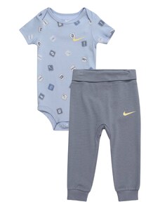 Nike Sportswear Komplekts debeszils / dzeltens / pelēks