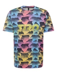 ADIDAS SPORTSWEAR Sporta krekls 'TIRO' jūraszils / debeszils / dzeltens / rožkrāsas