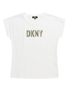 DKNY T-Krekls olīvzaļš / balts